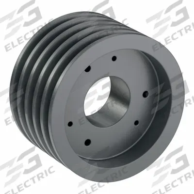 APPROVED VENDOR V-Belt Pulley: B66, 5 Groove, 6.95 in OD, Bushed Bore, SK - Bushed-Bore Cast-Iron V-Belt Pulleys