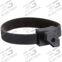 Cable Management: 45 Series, 8.6 mm x 15 mm x 19 mm, Black, Unfinished (MPN 093807N10S01). Key specifications — System of Measurement: Metric; Includes: Hook & Loop 4-20 mm; Material: Polyamide; Finish: Unfinished; For Extrusion Profile Type: Single; Includes Fasteners: No; Compatible Series: Fath, 45 Series; Brand: FATH INC..