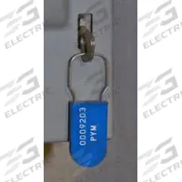 TYDENBROOKS Padlock Seals: Blue, Plastic, 8 lb Breaking Strength, 1 5/8 in Lock Lg, 1,000 PK (MPN 6170000-3). Key specifications — Brand: TYDENBROOKS; Marking Color: Black; Marking Included: Numbers; Marking Message: Sealed; Marking Numbering: Sequential; Lock Material: Plastic.