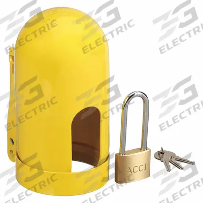 BRADY Locking Cylinder Cap: For 3 1/8 in Neck Ring Dia, For High Pressure Type - Gas Cylinder Transport Lockout Devices
