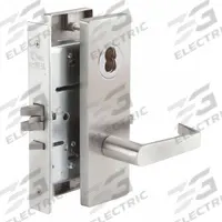 ABILITY ONE Door Lockset: Office Lever Locksets, Stainless Steel, ADA Compliant (MPN 5340-00-NIB-0140). Key specifications — attr1024149: Not Ligature-Resistant; attr1011488: ABILITY ONE; attr1024446: F13; attr1011524: No Message; attr1011506: MR136 Philadelphia; attr1011485: Yes; attr1059461: Satin Stainless Steel : Stainless Steel.