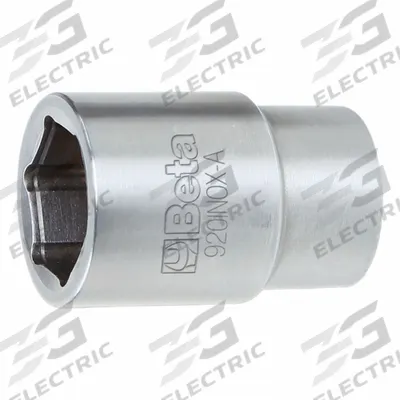 BETA Socket: 1/2 in Drive Size, 11 mm Socket Size, Hand, 6-Point, Stainless Steel - 1/2" Drive Stainless Steel Hand Sockets