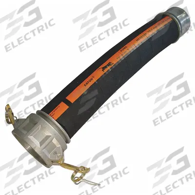 BOSTON Gasoline Hose: 4 in Hose Inside Dia., 4 37/64 in Hose Outside Dia., 150 psi - Vinyl Nitrile Petroleum Hose Assemblies with Vinyl Nitrile Cover