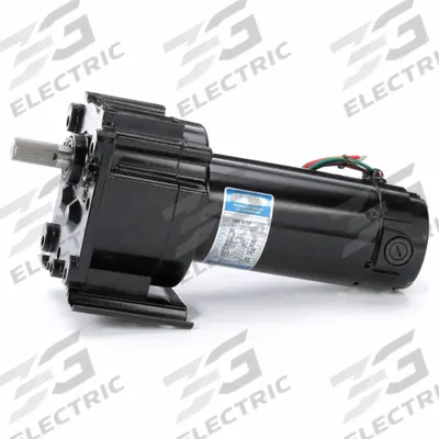 LEESON Parallel Shaft Gearmotors: Parallel, 90V DC, TENV, 61 RPM, 113 in-lb Max Torque - Parallel Shaft DC Gearmotors