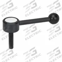 JW WINCO Flat Adjustable Tension Lever: Steel, 1/2"-13 Thread, 1.26 in Thread Lg, 5.12 in Lg (MPN 8T32A34/D). Key specifications — Brand: JW WINCO.
