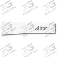 SLICE Precision Blade: 1 1/4 in Blade Lg, 0.8 mm Blade Thick, Ceramic, 1/4 in Blade Wd, Angled, 4 PK (MPN 10534). Key specifications — attr307568: 423K18; attr307563: Ceramic; attr324883: SLICE.