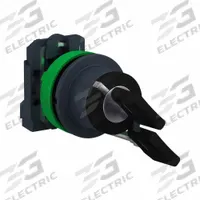 SCHNEIDER ELECTRIC Selector Switch: 2 Position, 30 mm Panel Mounting Size, 1NO, Series XB5 (MPN XB5FG41). Key specifications — Manufacturer Part Number: XB5FG41; Brand: SCHNEIDER; Switch Action: Maintained/Maintained; Contact Form: 1NO; Key Removal Position: Any Position.