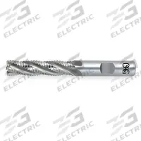 OSG Roughing End Mill: Cobalt, 4 Flute, 1/2" Mill Dia, 1-1/4" LOC, 3-1/4" OAL (MPN 4900100)