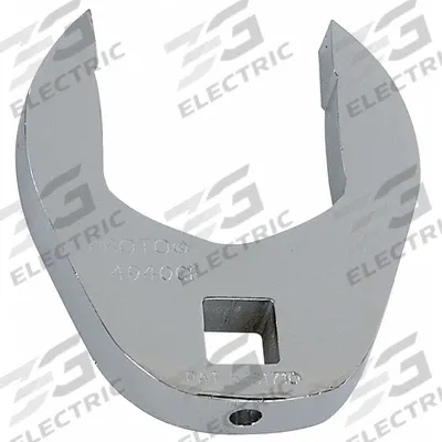 PROTO Crowfoot Socket Wrench: Alloy Steel, Chrome, 3/8 in Drive Size - SAE Open End Crowfoot Wrenches
