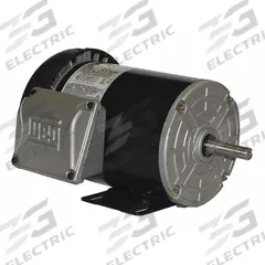 WEG General Purpose Motor: Rigid Base Mount, Totally Enclosed Fan Cooled, 2 hp, 230/460V AC (MPN 00236ET3E56-S). Key specifications — Brand: WEG; Nameplate Voltage @ 60 Hz: 230/460V AC; Full Load Current @ 60 Hz: 4.94/2.47 A; Nameplate RPM @ 60 Hz: 3,520 RPM; Motor Enclosure: TEFC.