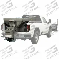 SNOWEX Tailgate Spreader: Compatible With: Truck, Broadcast, 3,120 lb Capacity, 40 ft Max Spread Wd (MPN 86420). Key specifications — attr1033997: Stainless Steel; attr1033998: Poly; attr1034001: Bed; attr1034003: Tailgate Spreader; attr1040777: Truck; attr1033988: SNOWEX.