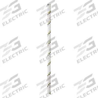 PETZL Rigging and Climbing Rope: Kernmantle, 13/32 in Dia, 600 lb Working Load Limit - Shock-Absorbing Rope