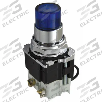 EATON Pilot Light: 30 mm Panel Mounting Size, Blue, LED - LED Pilot-Lights