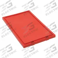 QUANTUM STORAGE SYSTEMS Lid: 18 in x 11 in, Red, FDA Compliant, 493F99/8PGW3, SNT180/SNT185 (MPN LID181RD). Key specifications — Compatible Tote - Grainger Part Number: 8PGW3; Compatible Tote - Manufacturer Model Number: SNT180; Brand: QUANTUM STORAGE SYSTEMS; Material: Plastic.