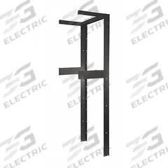 VIDEO MOUNT PRODUCTS Expansion Kit: 40 Rack Units, Black Powder Coated, Steel, 20 3/16 in Wd (MPN ER1-4PKIT). Key specifications — Brand: VIDEO MOUNT PRODUCTS; Includes: Side Stabilizing Bars; Material: Steel.