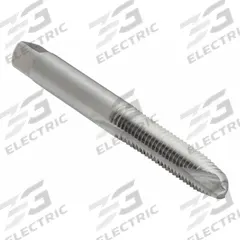 CLE-LINE Spiral Point Tap: #4-48 UNF, H2 / 2B, 2 Flute, Plug Chamfer, High Speed Steel (MPN C00782)