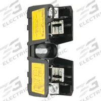 BUSSMANN Fuse Block: Open Block Design, 1 Pole, 600 V AC, Box Lug, Non-Indicating (MPN JM60030-1CR). Key specifications — Brand: BUSSMANN.