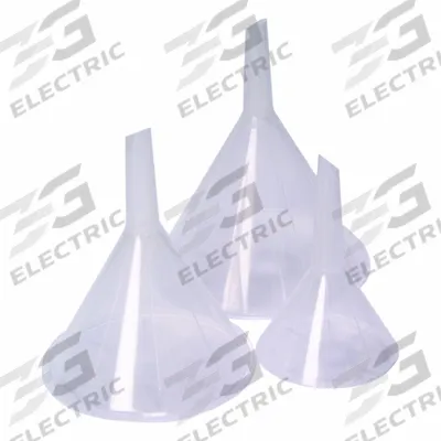 APPROVED VENDOR Lab Funnels: Polypropylene, 40 mL, 65 mm, 30 mm Stem Lg - General Purpose Lab Funnels