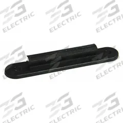 TENSABARRIER Wall Receiver: Black, 4 in Overall Ht, Wall-Mount (MPN QW0210). Key specifications — attr193628: TENSABARRIER; attr981604: Queueway® Retractable Belt Barrier; attr981605: Hardware; attr981606: Plastic; attr981612: Wall Receiver Belt Clip; attr1005082: Wall-Mount.