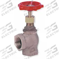MILWAUKEE VALVE Angle Globe Valve: For Gas/Oil/Steam/Water Media, Bronze, Angle, 3/8 in Pipe Size (MPN 504-3/8). Key specifications — Brand: MILWAUKEE VALVE; Stem: Rising.