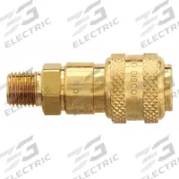 DIXON VALVE & COUPLING Quick Connect Hose Coupling: 1/4 in Body Size, 1/4 in Hose Fitting Size, MNPT (MPN 2DM2-B). Key specifications — Brand: DIXON VALVE & COUPLING; Thread Size: 1/4" -18; Coupling Locking Type: Sleeve; Hose Fitting Gender: Male.