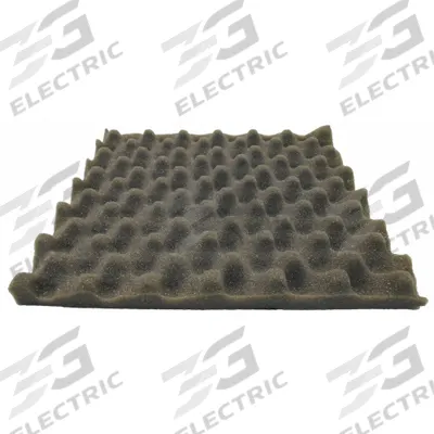 SINGER SAFETY Acoustic Foam: 0.8 NRC, Gray, 4 1/2 ft Overall Lg, 27 in Overall Wd - Foam Acoustic Wall Panels