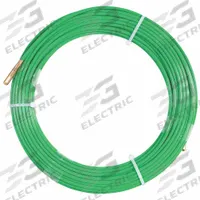 GREENLEE Fish Tape: 200 ft Lg, Round Tape Shape, Non-Conductive Eyelet End Style, 05157, 3/16 in Wd. Key specifications — attr306613: 05157; attr306616: GREENLEE.