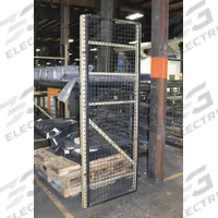 WIRECRAFTERS Aisle Guard Side Panel: 1 Bays, 39 in x 1 1/4 in x 96 in, 10 ga, Steel, Powder Coated (MPN BACK428S). Key specifications — attr36337: WIRECRAFTERS; attr37658: Steel; attr37663: Yes; attr37664: Powder Coated; attr37667: Gray.
