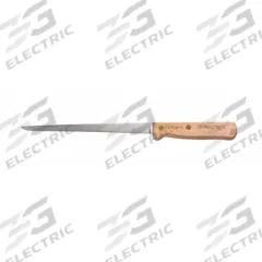 TRADITIONAL Fillet Knife: Semi-Flex/Straight, 11 in Overall Lg, Steel Blade, Wood Handle, Brown (MPN 10893). Key specifications — Sub-brand: Traditional; Brand: TRADITIONAL; Blade Material: Steel; Blade Type: Straight; Edge Style: Honed Edge; Handle Color: Brown; Handle Material: Wood; Knife Type: Fillet Knife.