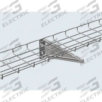 CABLOFIL Universal Bracket: 20 in Wd, Steel - Brackets for Wire Mesh Trays