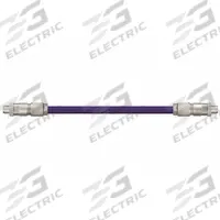 READYCABLE Ethernet Cable: Cat5e, M12 Male Straight x M12 Male Straight, 45 ft Lg, PUR, Purple, X (MPN CAT9421013-45). Key specifications — Brand: READYCABLE; Cable Jacket Color: Purple; End 1 Coding: X; End 2 Coding: X; Performance Category: Cat5e.