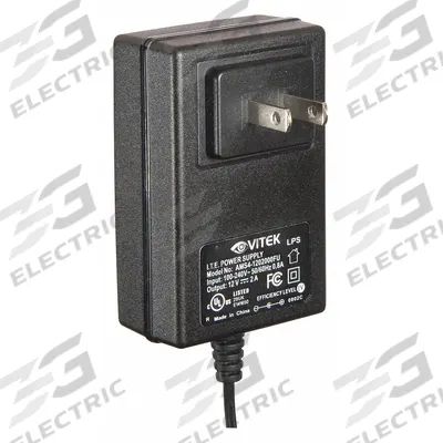 VITEK Power Supply: No Inputs Included, No Outputs Included, Power Supplies, 1 Channels - Video Surveillance Power Supplies & Power Converters
