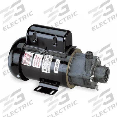 LITTLE GIANT Magnetic Drive Pump: Glass-Filled Polyphenylene, 1/8 hp Horsepower, Single Phase - Magnetic-Drive Straight Centrifugal Pumps
