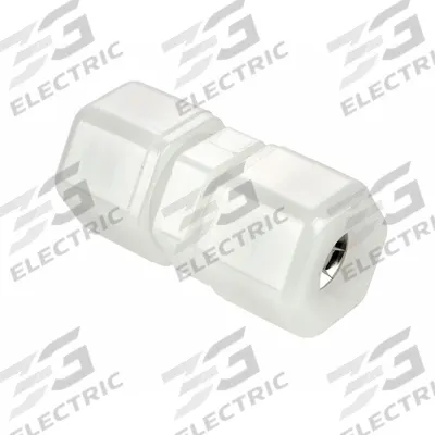 PARKER Compression Fitting Union: 5/8 in OD x 5/8 in OD Size, Compression x Compression - General Purpose Nylon Compression Fittings