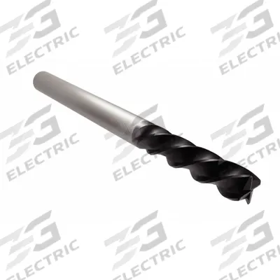 WIDIA HANITA Square End Mill: Carbide, AlTiN Coated, 4 Flute, 5/16" Mill Dia, 3/4" LOC - Fast-Cutting Carbide Square End Mills for Steel & Cast Iron