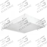 COLUMBIA LIGHTING Recessed Troffer: 2 ft Lg, 2 ft Wd, 3,365 lm, 3500K, 31 W, 120 to 277V AC (MPN LJT22-35MLG-FSA12-EDU). Key specifications — attr1261884: 120 to 277V AC; attr1261878: COLUMBIA LIGHTING; attr1261883: U-Bend T8; attr1261870: 3500K; attr1261880: Yes.