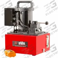 BVA HYDRAULICS Hydraulic Pump: 10,000 psi Max. Op Pressure, 448.5 cu in/min Max. Flow Rate, 120V AC (MPN PU55M4N025B). Key specifications — attr941810: PU55M4N025B; attr941817: 4-Way; attr941814: Hold.