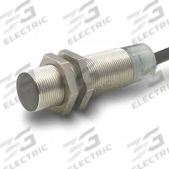 EATON Inductive Cylindrical Proximity Sensor: Non-Terminated Cable, Shielded, 2 Wires, 20-132V AC (MPN E57-18LE12-A). Key specifications — Brand: EATON; AC Supply Voltage Rating: 20-132V AC; DC Supply Voltage Rating: Not Rated.