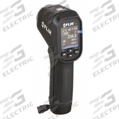 FLIR Infrared Thermometer: TG56-2, Avg/Difference/Max Temp/Min Temp, Adj @ 0.01 to 1.00, -22°. Key specifications — attr996392: Pinpoint Precision; attr996407: Difference; attr996408: High Temperature; attr996410: RCM; attr996414: 0.1°F; attr996767: TG56-2; attr1019884: Handheld Only; attr1019885: Not Specified Intrinsically Safe.