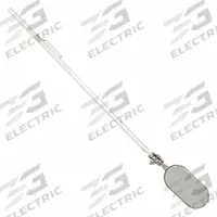 WESTWARD Inspection Mirror: 2 in L x 1 in W Mirror Size, Mirr. Mat. Glass, Mirr. Shp. Oval (MPN 1VTY8). Key specifications — attr1004918: WESTWARD; attr1004923: Aluminum; attr1016088: Wheels Not Included.