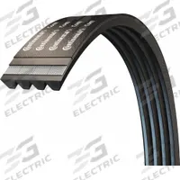 CONTINENTAL V-Belt: 4/B140, 4 Ribs, 143 in Outside Lg, 2 41/64 in Top Wd, 17/32 in Thick (MPN 20208888)