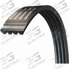 CONTINENTAL V-Belt: 4/B140, 4 Ribs, 143 in Outside Lg, 2 41/64 in Top Wd, 17/32 in Thick (MPN 20208888)