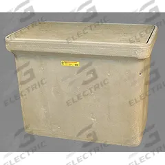 QUAZITE Underground Enclosure Assembly: 28 1/2 in x 15 1/2 in x 22 in Usable Int., Open Bottom (MPN PG1730Z80917). Key specifications — Brand: QUAZITE; Includes: Cover; Material: Monolithic Polymer Concrete; Cover Logo: Electric; Bottom Style: Open.