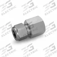 HAM-LET Compression Fitting Adapter: 3/8 in OD x 1/8 in Pipe Fitting Size, Tube x FNPT (MPN 766L SS 3/8 X 1/8). Key specifications — Series: Let-Lok; Compatible Fitting Brands: Swagelok; Brand: HAM-LET.