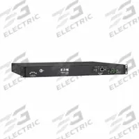 EATON TRIPP LITE PDU: Single-Phase, 240V AC, 10 Outlets, (2) C19/(8) C13, Metered, Remote-Monitored (MPN PDUMNH20HVAT1). Key specifications — Plug Type: IEC-320 C20; Brand: EATON TRIPP LITE; Phase: Single-Phase; Maximum Input Voltage: 240V AC; Receptacle Type: (2) C19; Facing: Rear.