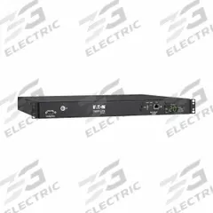 EATON TRIPP LITE PDU: Single-Phase, 240V AC, 10 Outlets, (2) C19/(8) C13, Metered, Remote-Monitored (MPN PDUMNH20HVAT1). Key specifications — Plug Type: IEC-320 C20; Brand: EATON TRIPP LITE; Phase: Single-Phase; Maximum Input Voltage: 240V AC; Receptacle Type: (2) C19; Facing: Rear.