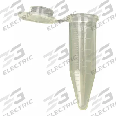 GLOBE SCIENTIFIC Centrifuge Tube: Centrifuge Tube, Polypropylene, 5 mL Capacity - mL - Plastic Centrifuge Tubes
