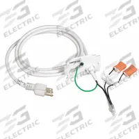 COLUMBIA LIGHTING Cord and Plug Kit: 6 ft Lg, 9 7/8 mm Wd, 6 ft Ht (MPN C6P15-120). Key specifications — Includes: Straight Blade Plug; Accessory Type: 6 ft Cord; For Use With: LHA Industrial Fluorescent High Bay; Brand: COLUMBIA LIGHTING.