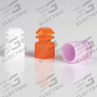 GLOBE SCIENTIFIC Cap: 16 mm Dia, White, Polyethylene, Unlined - Plug Caps