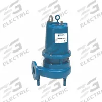 GOULDS Sewage Ejector Pump: Cast Iron, Three Phase, 5 hp, 460V AC, 480 gpm Flow Rate @ 10' of Head (MPN WS5034D3). Key specifications — Impeller Material: Cast Iron; Rated Voltage: 460V AC; Brand: GOULDS; Discharge Orientation: Vertical; Switch: Not Included.